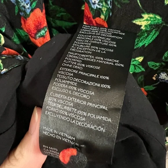 Anthropologie Lacy V-Neck Mini Dress - Size 8 - Picture 11 of 11